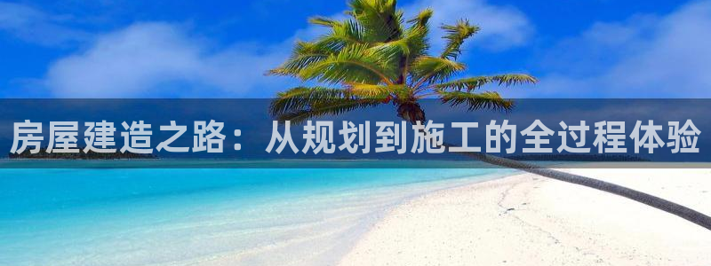 先锋电子旗下先锋娱乐：房屋建造之路：从规划到施工的全过程体验