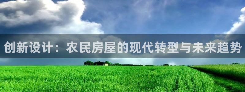 先锋娱乐电子游戏：创新设计：农民房屋的现代转型与未来趋势