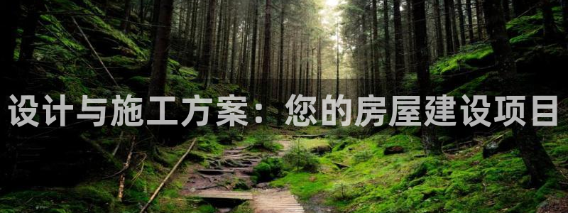 先锋娱乐体育：设计与施工方案：您的房屋建设项目