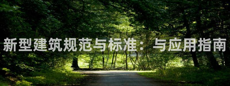 先锋娱乐：新型建筑规范与标准：与应用指南